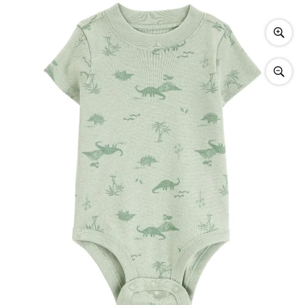 Carter's Child of Mine Baby Boy 3-Piece Outfit Set: Dinosaur Print